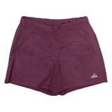 ADIDAS Womens Casual Shorts Maroon S W28