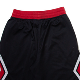 ADIDAS Chicago Bulls Mens Sports Shorts Black Relaxed S W24