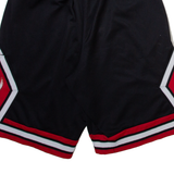 ADIDAS Chicago Bulls Mens Sports Shorts Black Relaxed S W24