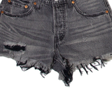 LEVI'S Womens Denim Shorts Grey S W28