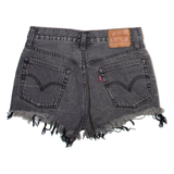 LEVI'S Womens Denim Shorts Grey S W28