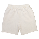Mens Casual Shorts Cream Striped M W28