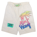 DUARTEE Mens Casual Shorts Cream M W30