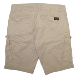 PME LEGEND Mens Cargo Shorts Beige M W34