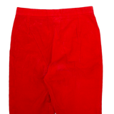 BX SWISS Womens Corduroy Shorts Red S W28
