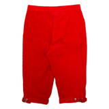 BX SWISS Womens Corduroy Shorts Red S W28