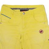 MAMMUT Womens Casual Shorts Yellow S W28