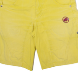 MAMMUT Womens Casual Shorts Yellow S W28