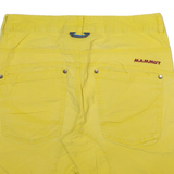 MAMMUT Womens Casual Shorts Yellow S W28