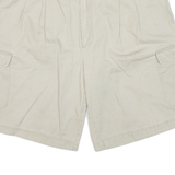 LETS GO Mens Chino Shorts Beige L W37