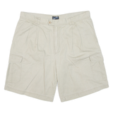LETS GO Mens Chino Shorts Beige L W37