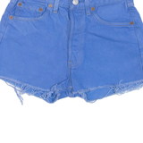LEVI'S 501 Womens Denim Shorts Blue XS W26