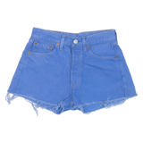 LEVI'S 501 Womens Denim Shorts Blue XS W26