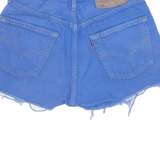 LEVI'S 501 Womens Denim Shorts Blue XS W26