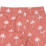 Mesh Lining Mens Swimming Shorts Pink Floral 2XL W36