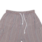 DIESEL Mens Casual Shorts Brown Check L W30