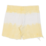 GR COLLECTION Womens Jorts Shorts Yellow UK 10 W26