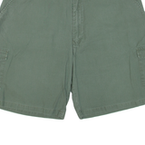 BIAGINI Mens Cargo Shorts Green L W36