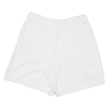 Womens Denim Shorts White S W28