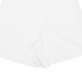 Womens Denim Shorts White S W28