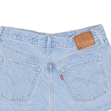 LEVI'S 501 BIG E Womens Denim Shorts Blue S W27
