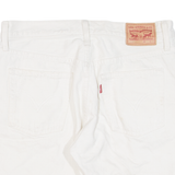 LEVI'S 501 CT Womens Jorts Shorts White XS W26