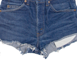 LEVI'S 205 05 0217 Orange Tag Womens Denim Shorts Blue M W30