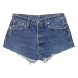 LEVI'S Womens Denim Shorts Blue M W34