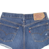LEVI'S Womens Denim Shorts Blue M W34