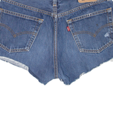 LEVI'S Womens Denim Shorts Blue M W34