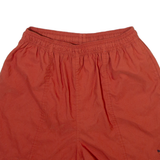 REEBOK Mesh Lined Mens Swimming Shorts Orange Relaxed S W25