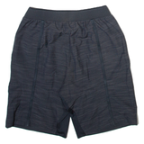 ADIDAS Mens Casual Shorts Grey Striped S W26