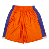 NIKE Mens Casual Shorts Orange Relaxed Colourblock M W26