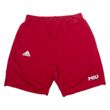 ADIDAS Mens Casual Shorts Red Relaxed L W28