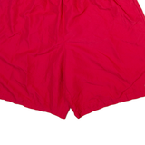 NIKE Mens Swimming Shorts Red Relaxed 2XL W32