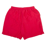 NIKE Mens Swimming Shorts Red Relaxed 2XL W32