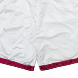 NIKE Mens Casual Shorts White Relaxed Striped XL W32