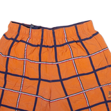 TOMMY HILFIGER Mens Swimming Shorts Orange Check L W29