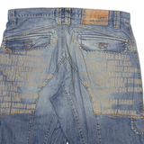 MOGUE Mens Denim Shorts Blue Relaxed M W34