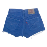 LEVI'S 501 Womens Denim Shorts Blue S W27
