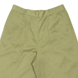YARELL Womens Casual Shorts Green Relaxed UK 16 W29