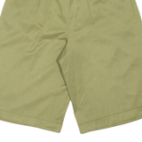 YARELL Womens Casual Shorts Green Relaxed UK 16 W29