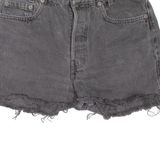 LEVI'S 701 Cut-Off Womens Denim Shorts Grey 90s S W27