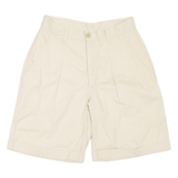 BIG STAR Womens Casual Shorts Beige Relaxed 90s XS W25