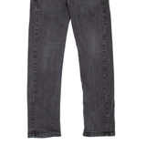 LEVI'S 514 Jeans Mens Black Slim Straight W27 L32