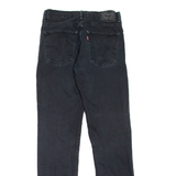 LEVI'S 511 Jeans Mens Black Skinny Straight W29 L32