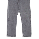 LEVI'S 501 BIG E Jeans Womens Grey Regular Straight W25 L26