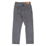 LEVI'S 501 BIG E Jeans Womens Grey Regular Straight W25 L26