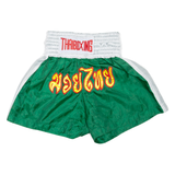THAI BOXING Mens Sports Shorts Green XXS W24