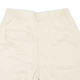 Womens Casual Shorts Beige UK 14 W28